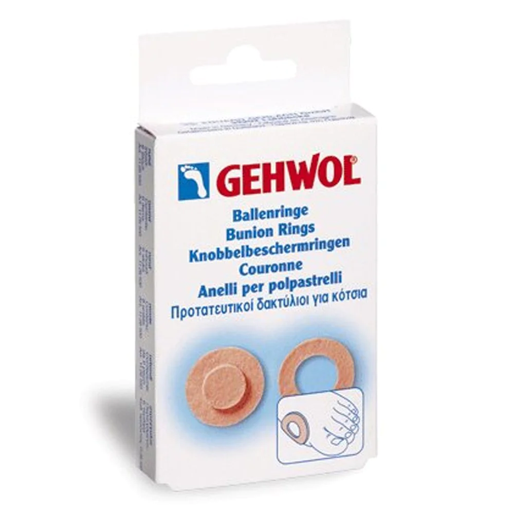 Φωτογραφία προϊόντος: Gehwol Bunion Ring Round Στρογγυλοί Προστατευτικοί Δακτύλιοι για τα Κότσια, 6τεμ
