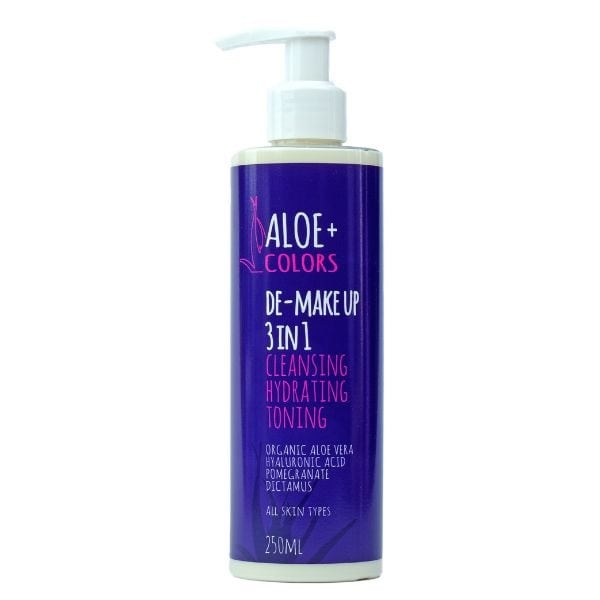 Φωτογραφία προϊόντος: Aloe Colors De-Make Up 3 σε 1 Γαλάκτωμα Καθαρισμού 250 ml