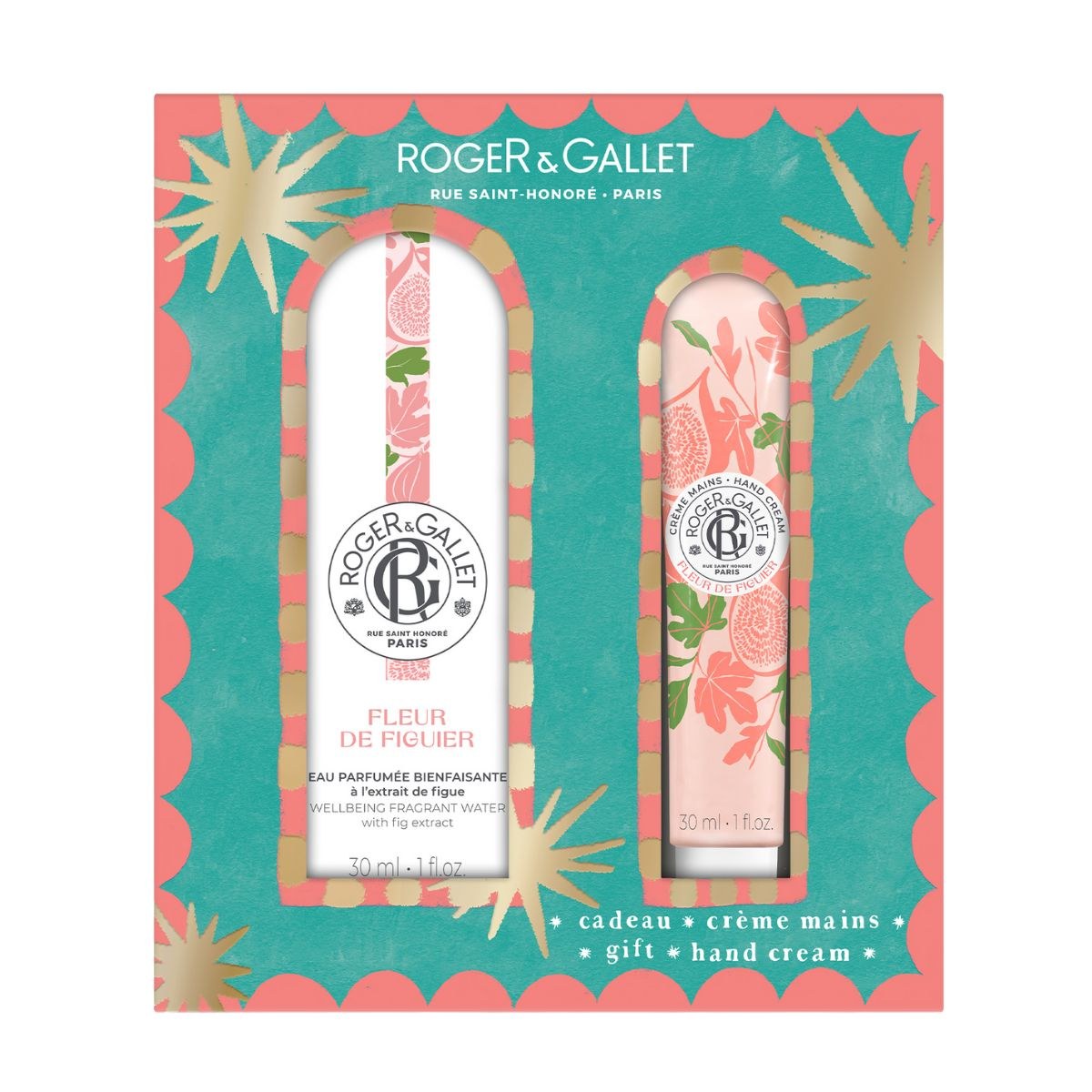Φωτογραφία προϊόντος: Roger & Gallet Fleur de Figuier Wellbeing Αρωματικό Νερό 30 ml + Δώρο Κρέμα Χεριών 30 ml