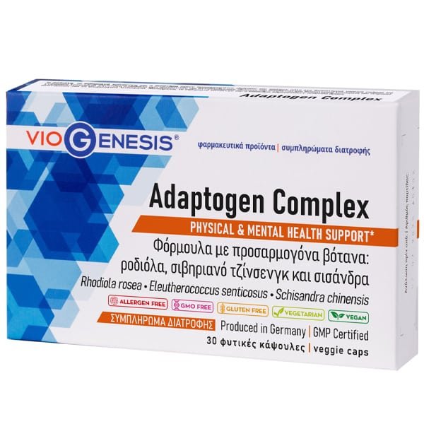 Φωτογραφία προϊόντος: VIOGENESIS Adaptogen Complex, 30caps
