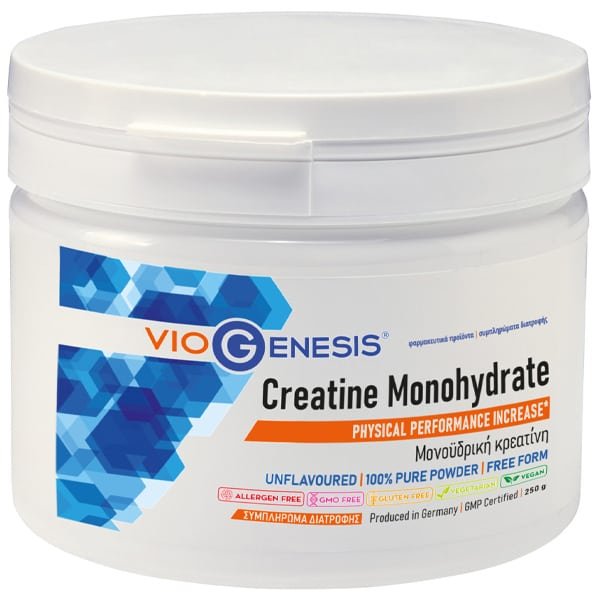 Φωτογραφία προϊόντος: VIOGENESIS Creatine Monohydrate 250GR