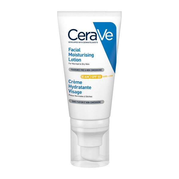 Φωτογραφία προϊόντος: CERAVE Am Facial Moisturising Lotion SPF50-Ενυδατική Κρέμα Προσώπου Με Δείκτη Προστασίας SPF50