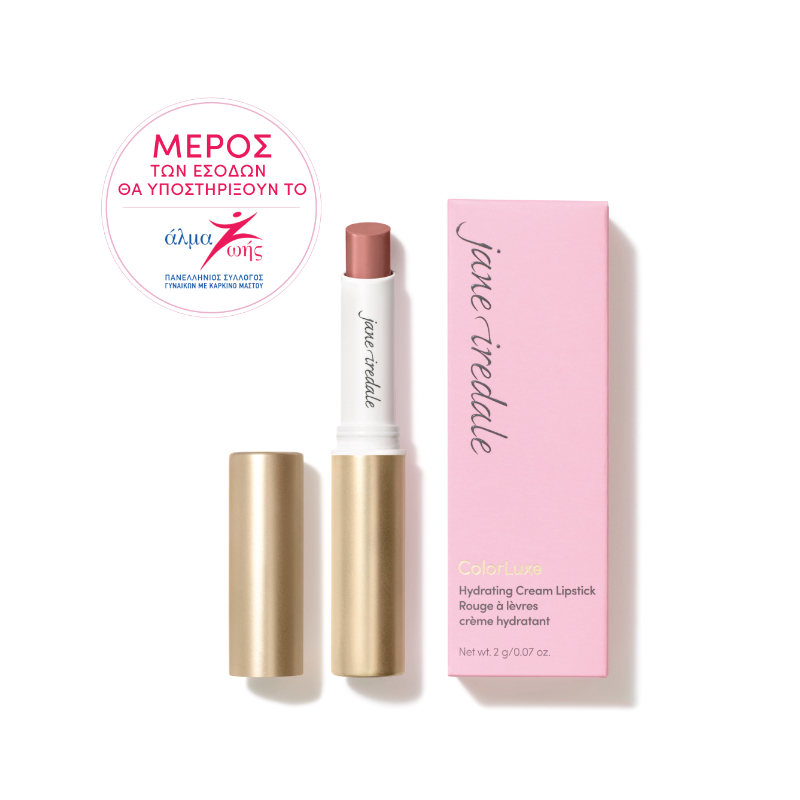 Φωτογραφία προϊόντος: Jane Iredale Limited Edition Desert Rose ColorLuxe Hydrating Cream Lipstick 2g