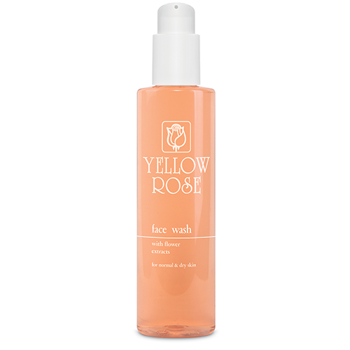 Φωτογραφία προϊόντος: YELLOW ROSE FACE WASH WITH FLOWERS normal & dry skin 200ml