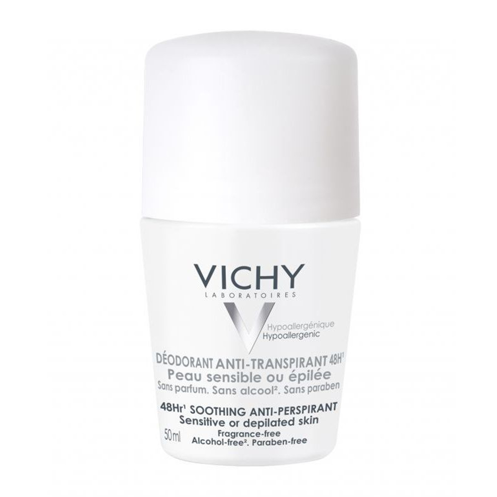 Φωτογραφία προϊόντος: Vichy Deodorants 48ωρη Αποσμητική Φροντίδα για Ευαίσθητες ή Αποτριχωμένες Επιδερμίδες - 50ml