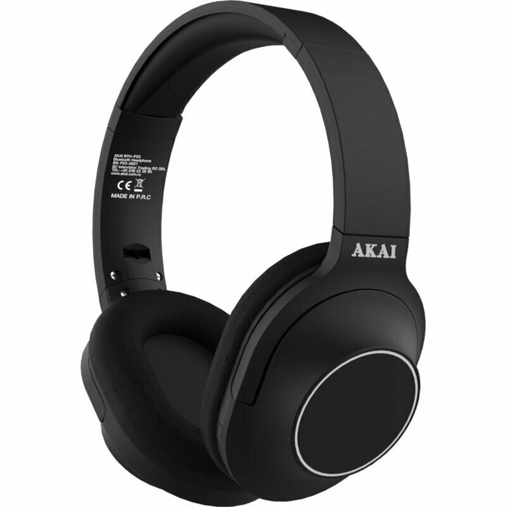 Φωτογραφία προϊόντος: Akai BTH-P23 Ασύρματα Bluetooth over ear ακουστικά Hands Free με micro SD και ραδιόφωνο