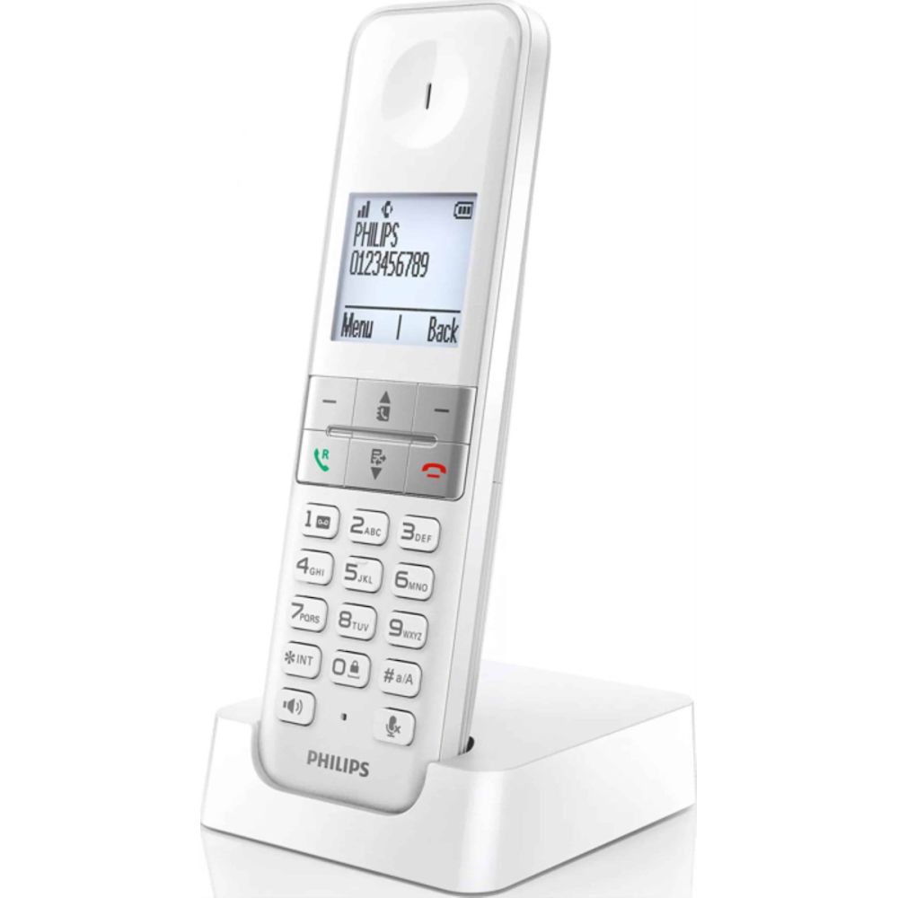 Φωτογραφία προϊόντος: Philips D4701W/34 Ασύρματο Τηλέφωνο με Ανοιχτή Ακρόαση