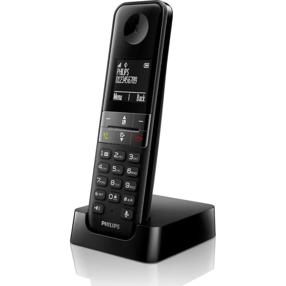 Φωτογραφία προϊόντος: Philips D4701B/34 Ασύρματο Τηλέφωνο με Ανοιχτή Ακρόαση
