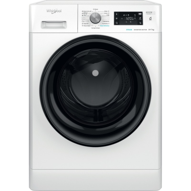 Φωτογραφία προϊόντος: Whirlpool FFWDB 976258 BV EE Πλυντήριο-Στεγνωτήριο Ρούχων 9/7kg Ατμού 1600 Στροφές