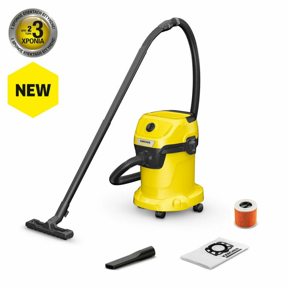 Φωτογραφία προϊόντος: Karcher WD3 S V-19/4/20 Σκούπα Υγρών / Στερεών 1000W με κάδο 19lt (1.628-141.0)