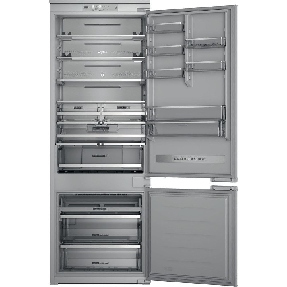 Φωτογραφία προϊόντος: Whirlpool WH SP70 T262 P Εντοιχιζόμενος Ψυγειοκαταψύκτης NoFrost Γκρι