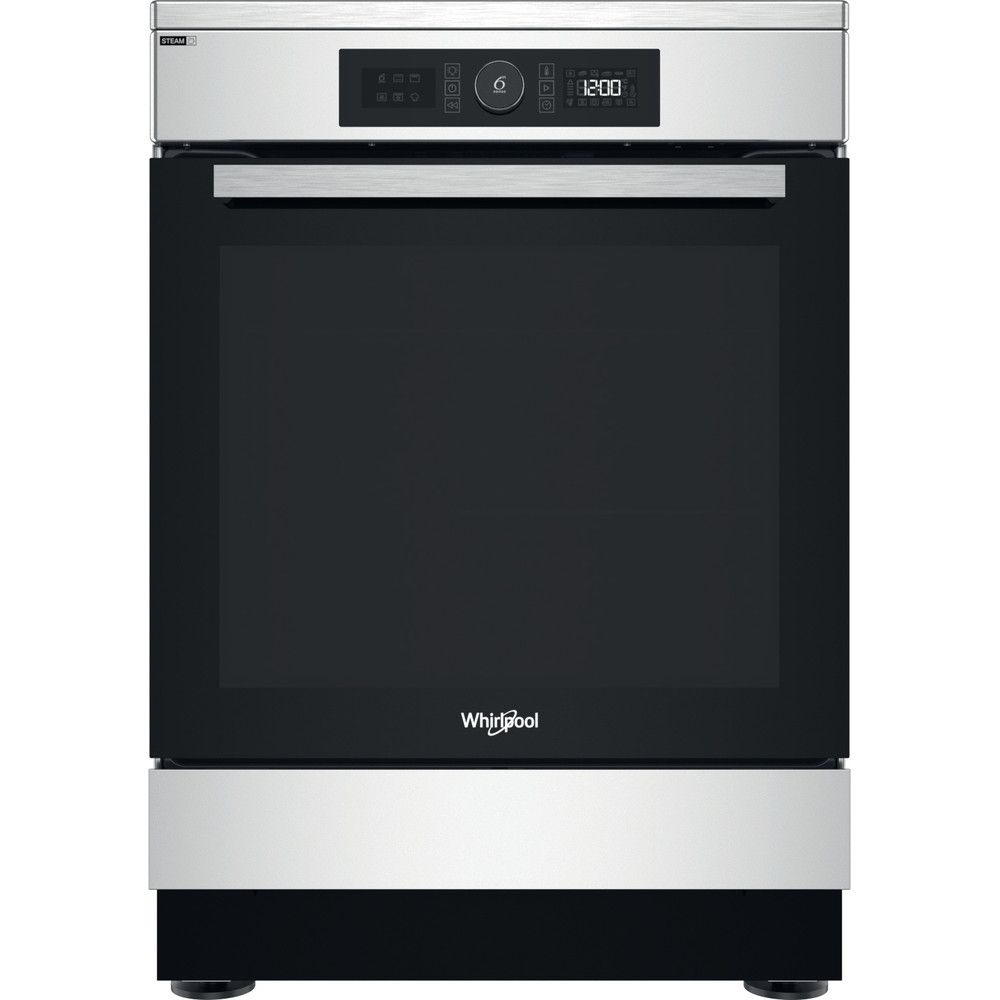 Φωτογραφία προϊόντος: Whirlpool WS68IQ8APX/E Κουζίνα 83lt με Επαγωγικές Εστίες Π60εκ. Inox