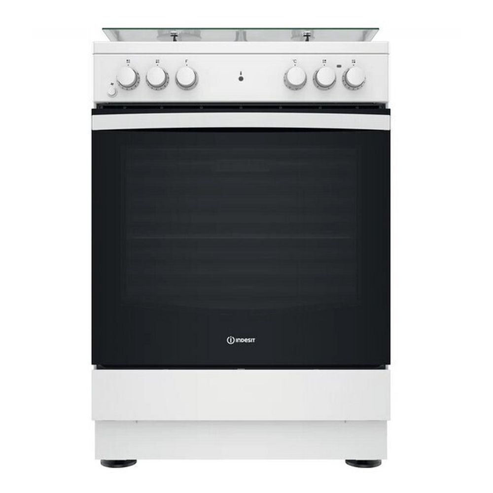 Φωτογραφία προϊόντος: Indesit IS67M4KHW/E Κουζίνα 73lt (Λευκή) με Εστίες Υγραερίου/Ρεύματος, Π60εκ