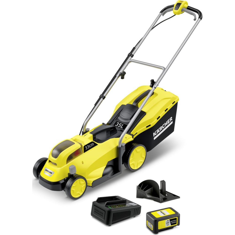Φωτογραφία προϊόντος: Karcher LMO 18-33 Set / 18V 1x5Ah Μηχανή Γκαζόν Μπαταρίας 18V 1.444-401.0