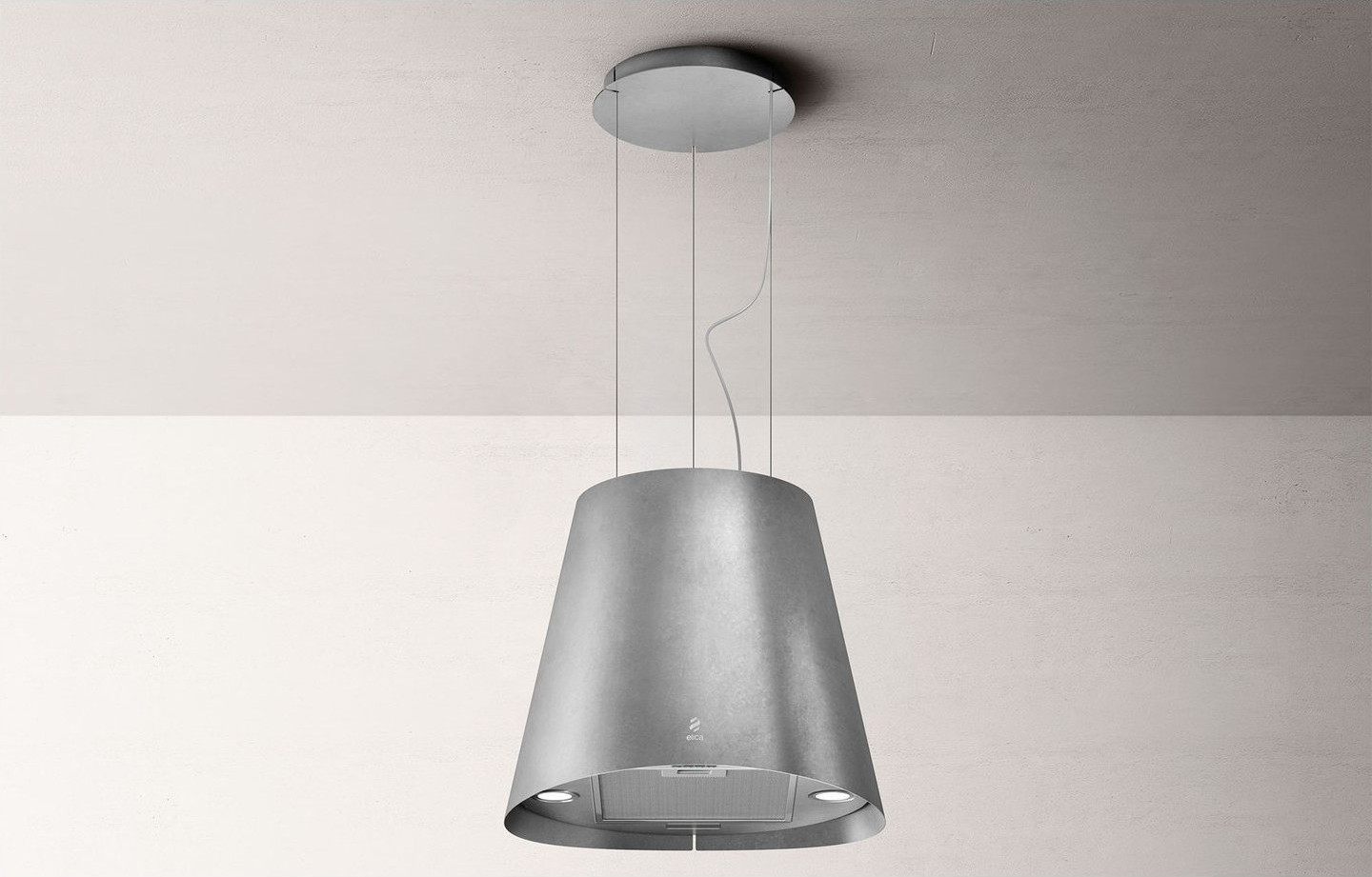 Φωτογραφία προϊόντος: Elica Juno Urban ZINC/F/50 Απορροφητήρας Νησίδα Ανακύκλωσης 50cm Inox (PRF0147730)