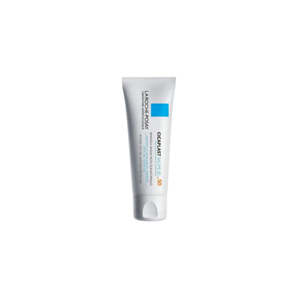 Φωτογραφία προϊόντος: La Roche Posay Cicaplast Baume B5 Αναπλαστική Κρέμα Προσώπου Ημέρας με SPF50 για Ευαίσθητες Επιδερμίδες, 40ml