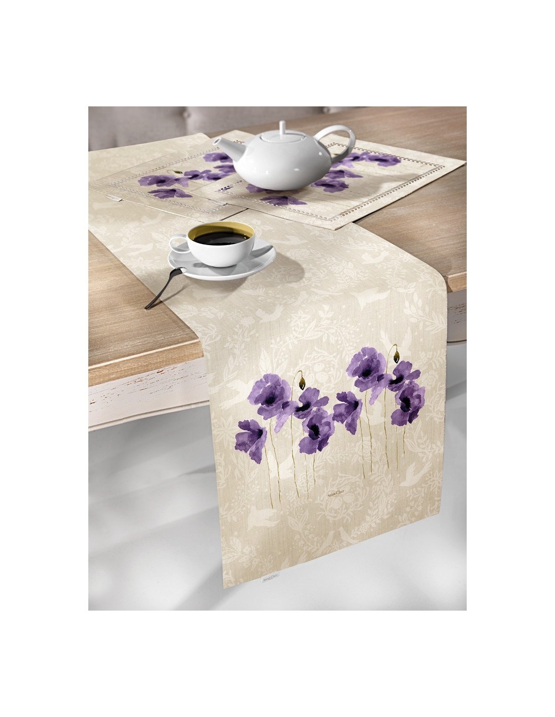 Φωτογραφία προϊόντος: Runner Saint Clair 11 Purple 40x160