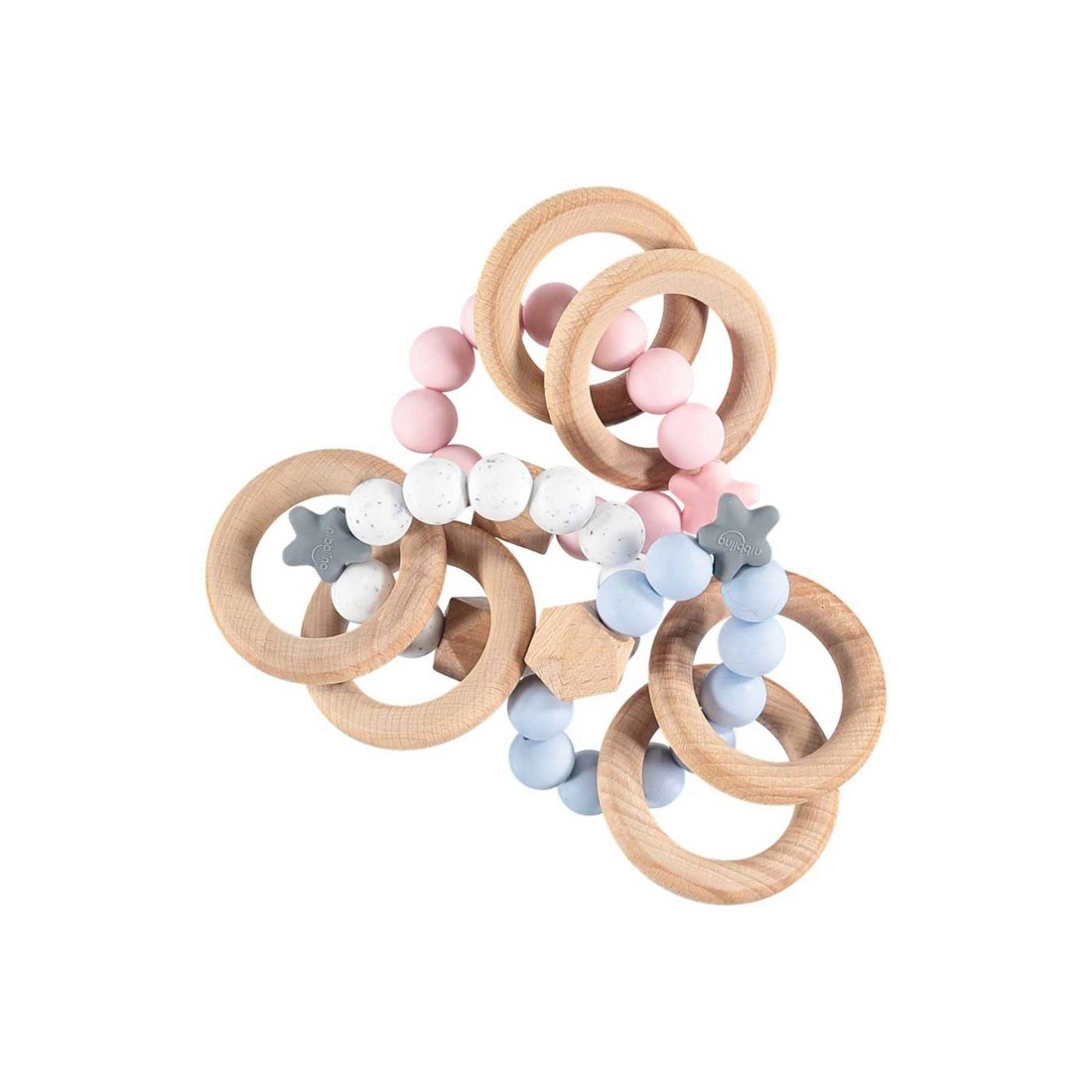 Φωτογραφία προϊόντος: Μασητικό Nibbling Stellar Natural Blush BR75815