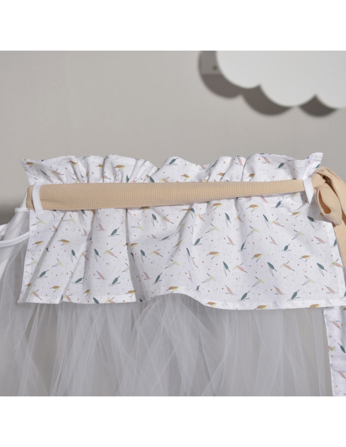 Φωτογραφία προϊόντος: Oliver Baby Κουνουπιέρα Baby Oliver des. 404 Μπεζ 180x500