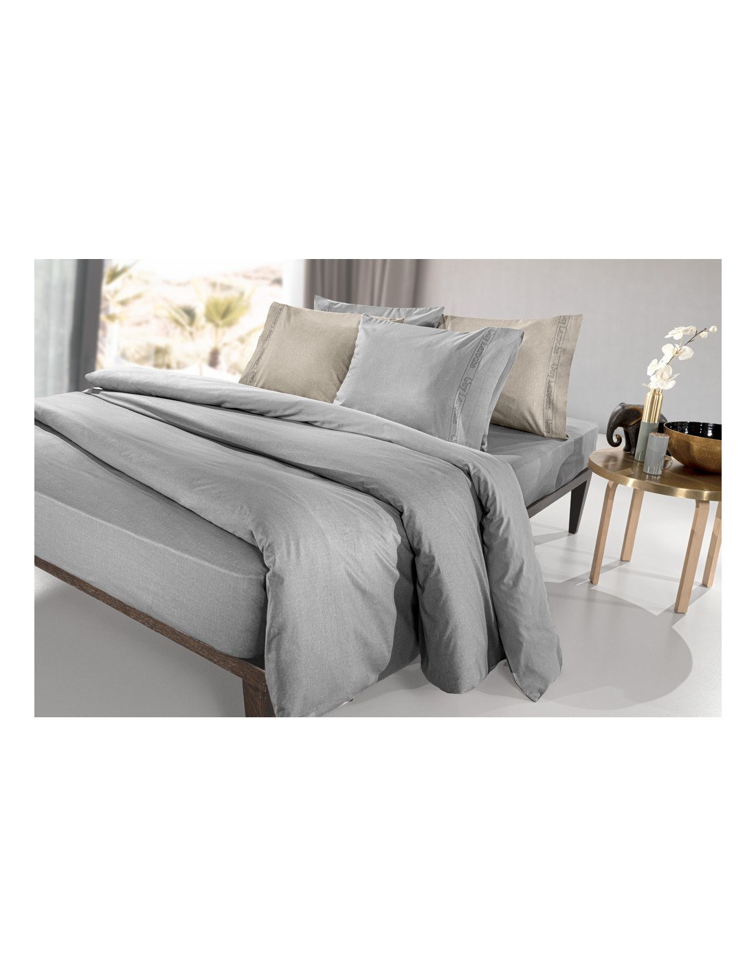 Φωτογραφία προϊόντος: Σεντόνι Μονό Guy Laroche Color Plus Silver 170x270