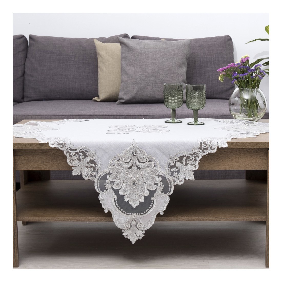 Φωτογραφία προϊόντος: Καρέ Dimeco 100x100 2134 Grey