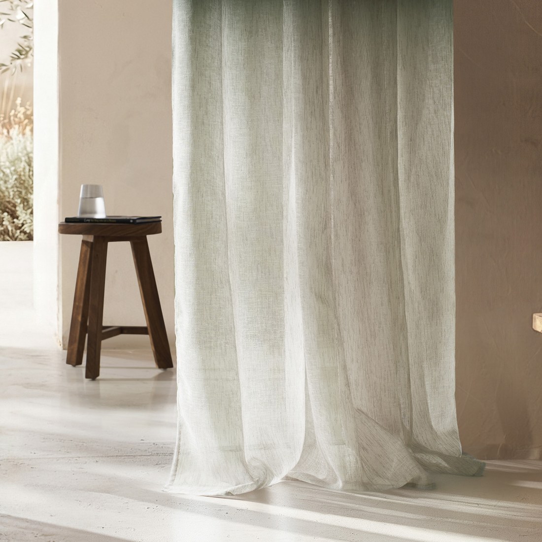 Φωτογραφία προϊόντος: Κουρτίνα με σιρίτι Gofis Home Combe Fresh Aqua 20-04-502-2/11 140x295