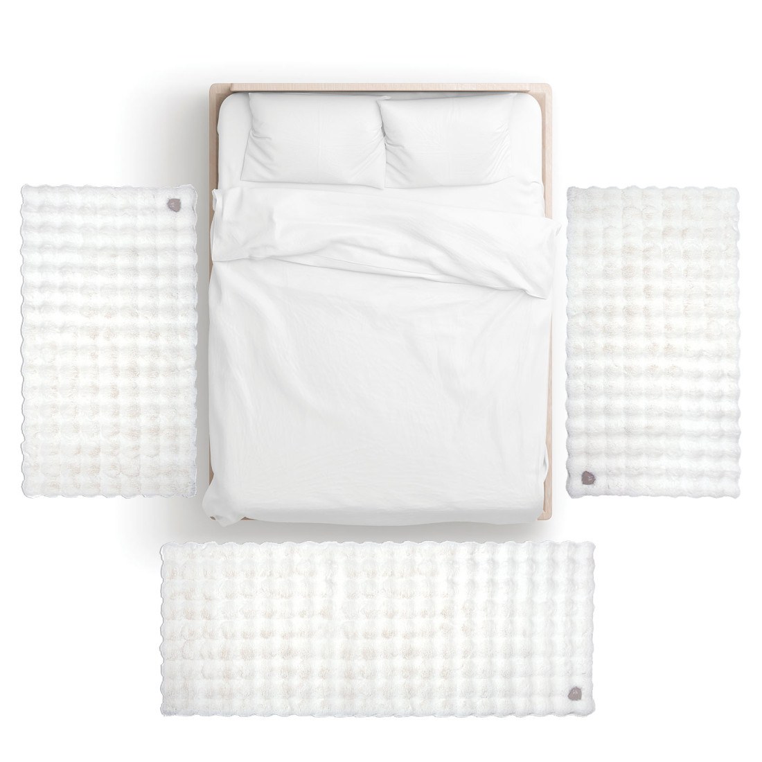 Φωτογραφία προϊόντος: Χαλί Γούνινο Greenwich Polo Club 3111 White 75x140