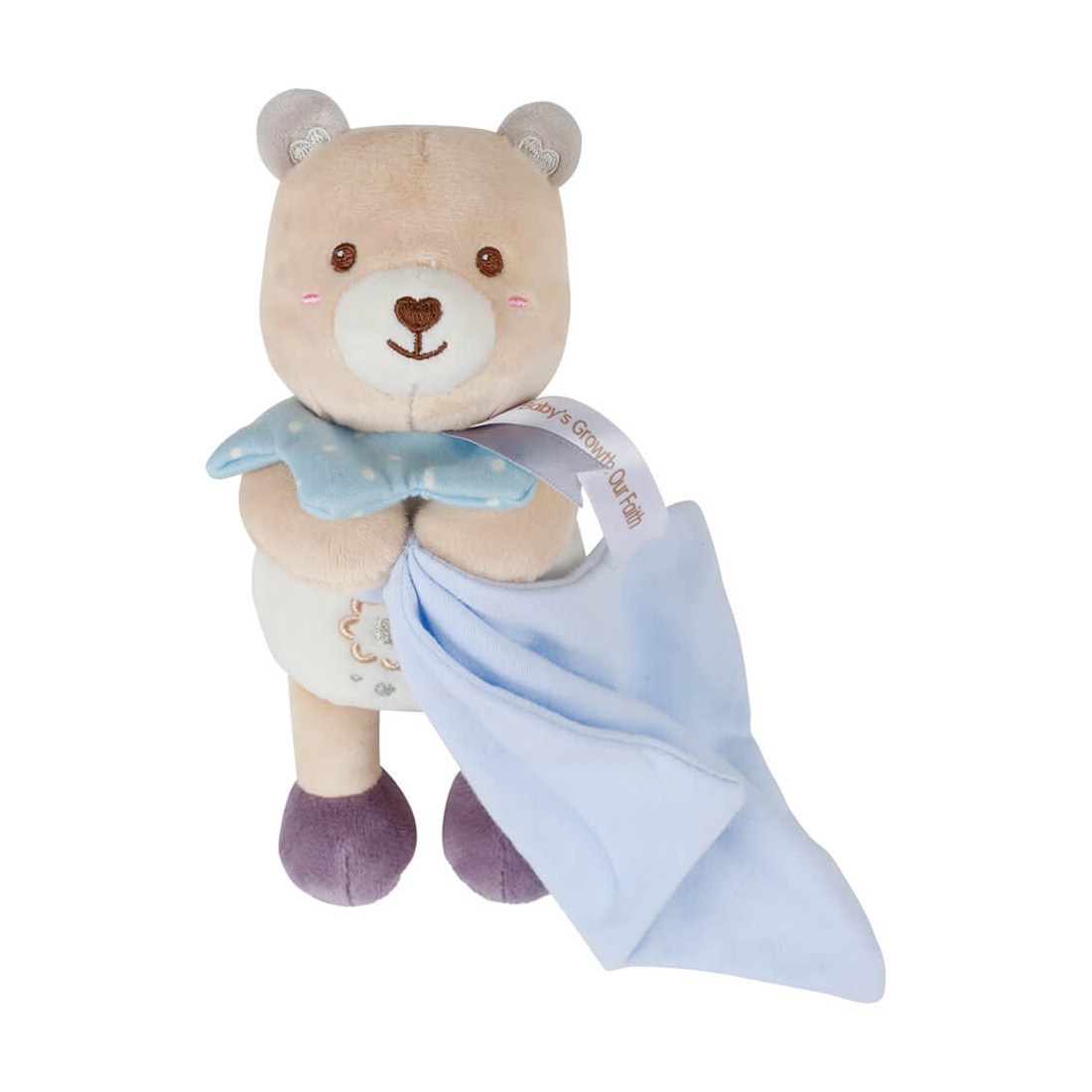Φωτογραφία προϊόντος: Bebe Stars Μαλακό Πανάκι Teddy Flower Nani Cuddle 60-106