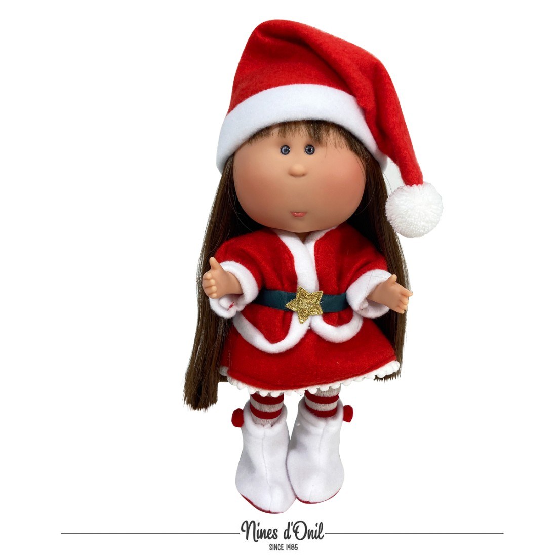 Φωτογραφία προϊόντος: Nines d' Onil Κούκλα Mia Christmas Collection Κόκκινη Nines D'Onil Σε Θήκη NDO-3495