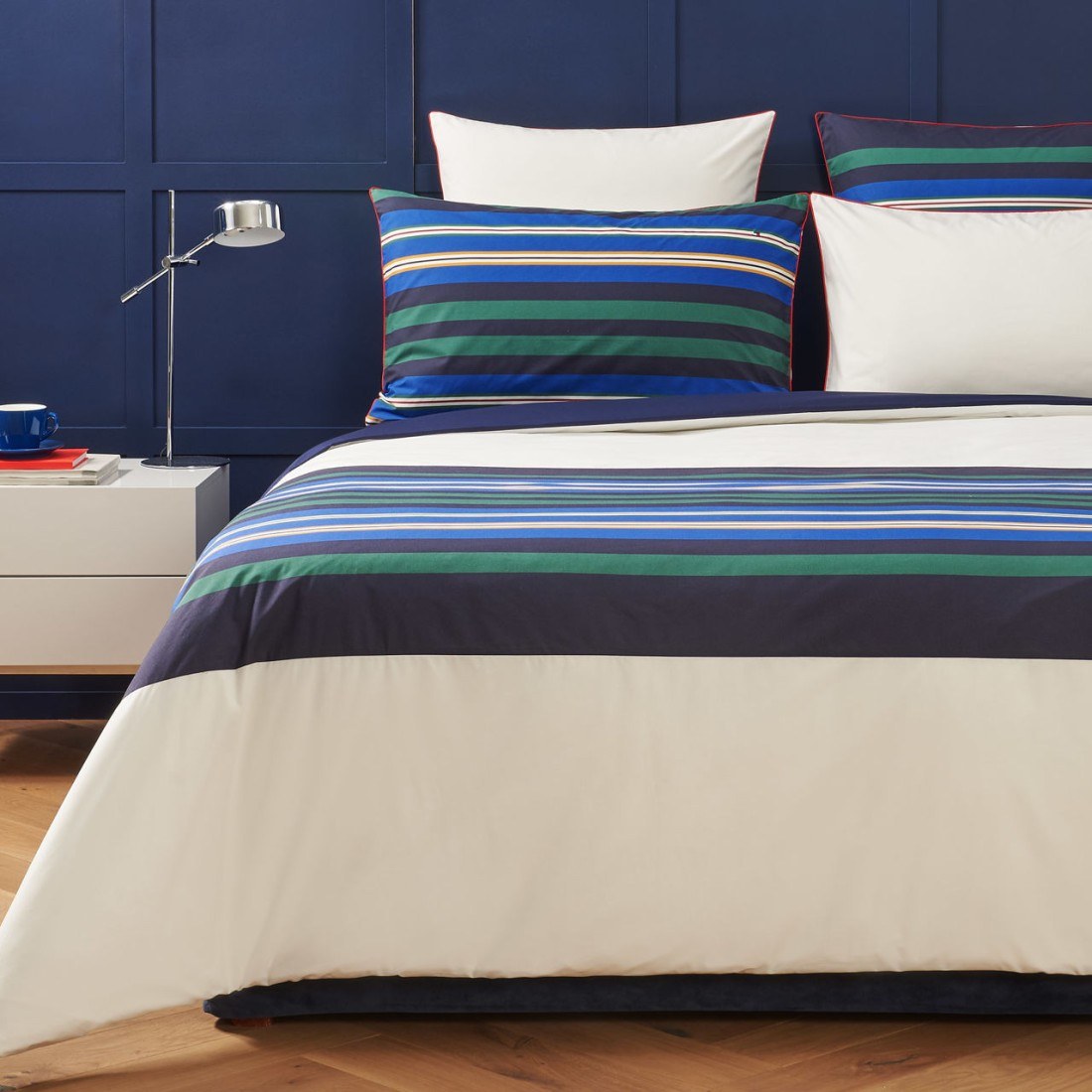 Φωτογραφία προϊόντος: Παπλωματοθήκη King Size Tommy Hilfiger Vibe Λευκό 260x240