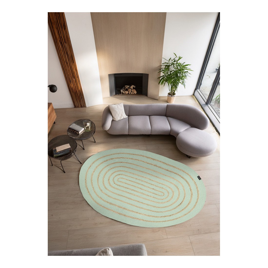 Φωτογραφία προϊόντος: Χαλί Guy Laroche Maya Washabi 140x210 Oval