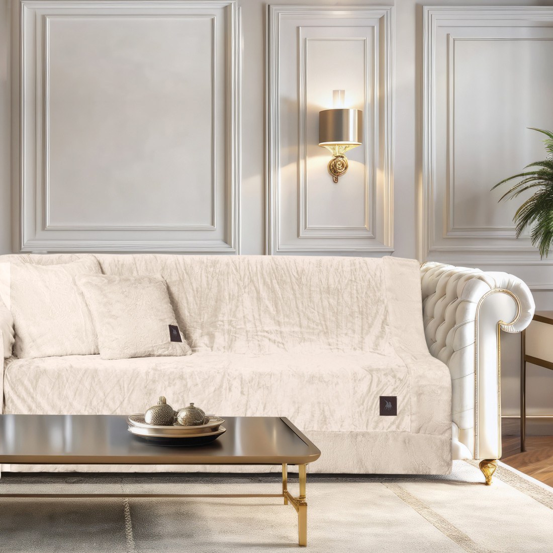 Φωτογραφία προϊόντος: Ριχτάρι Διθέσιου Greenwich Polo Club 3968 Ivory 180x250