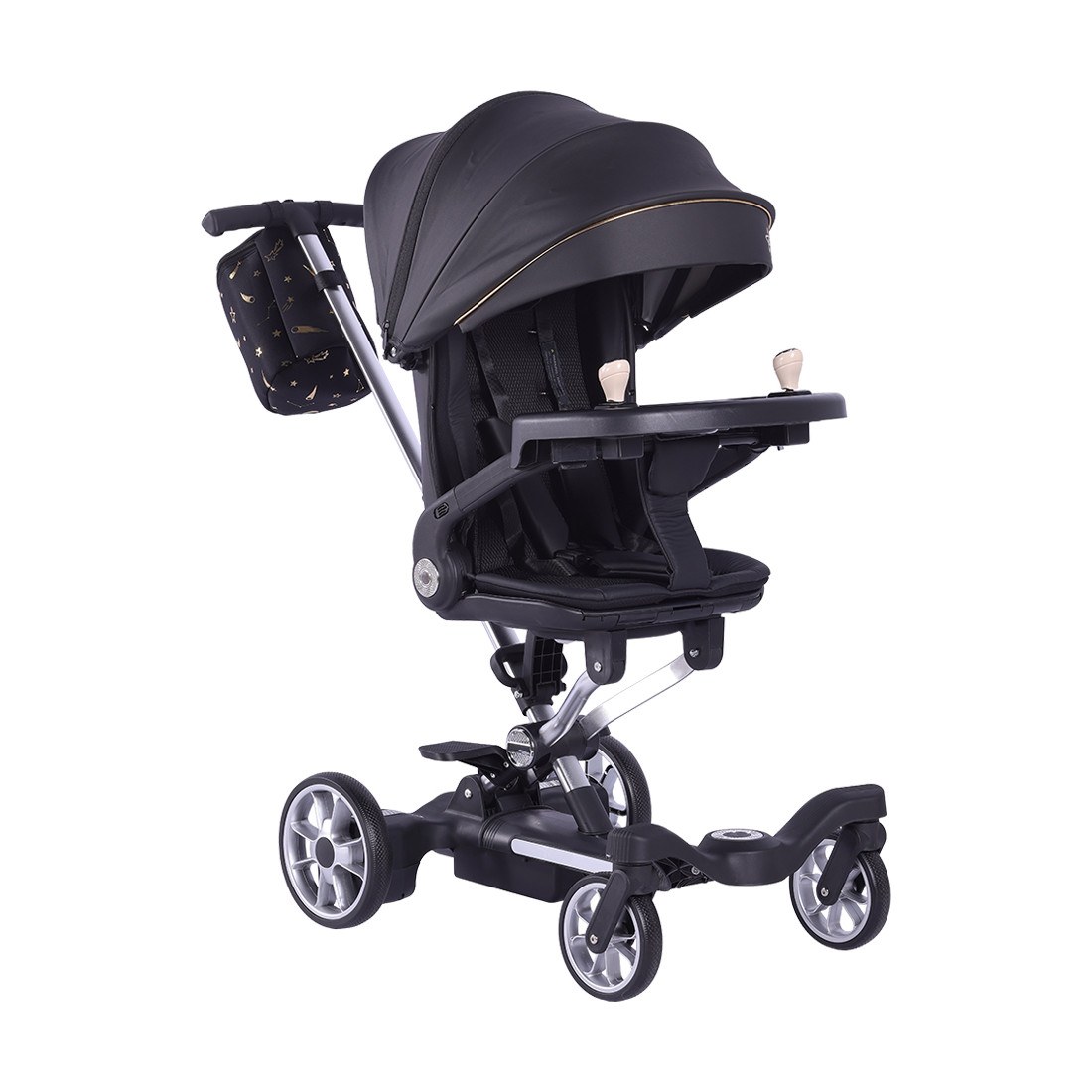 Φωτογραφία προϊόντος: Καρότσι Ηλεκτρικό Bebe Stars Smart Ride Black 185-188