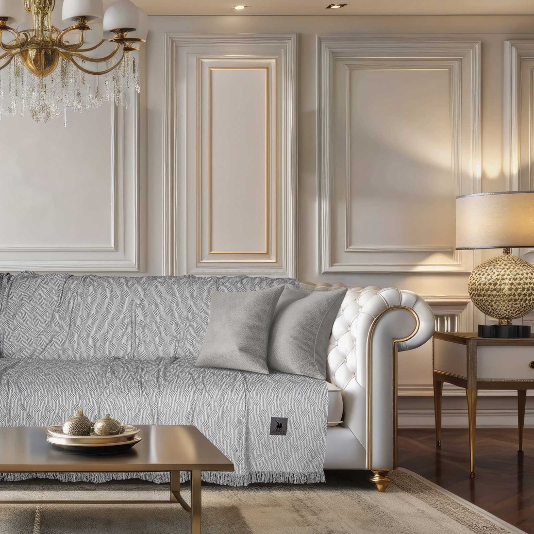 Φωτογραφία προϊόντος: Ριχτάρι Τριθέσιου Greenwich Polo Club 3950 Grey 180x300
