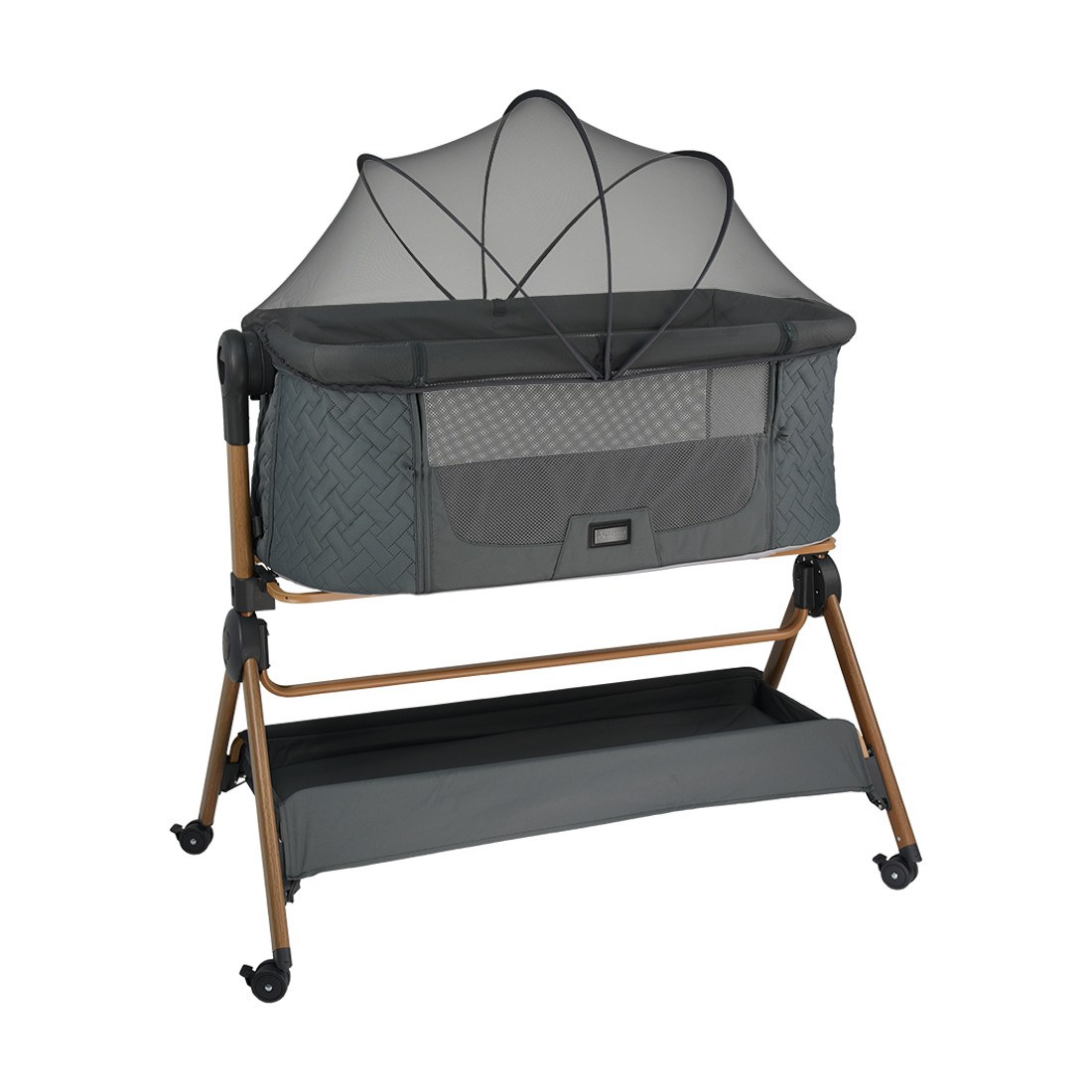 Φωτογραφία προϊόντος: Λίκνο Bebe Stars Serenity 2 in 1 Smoked Grey 846-186