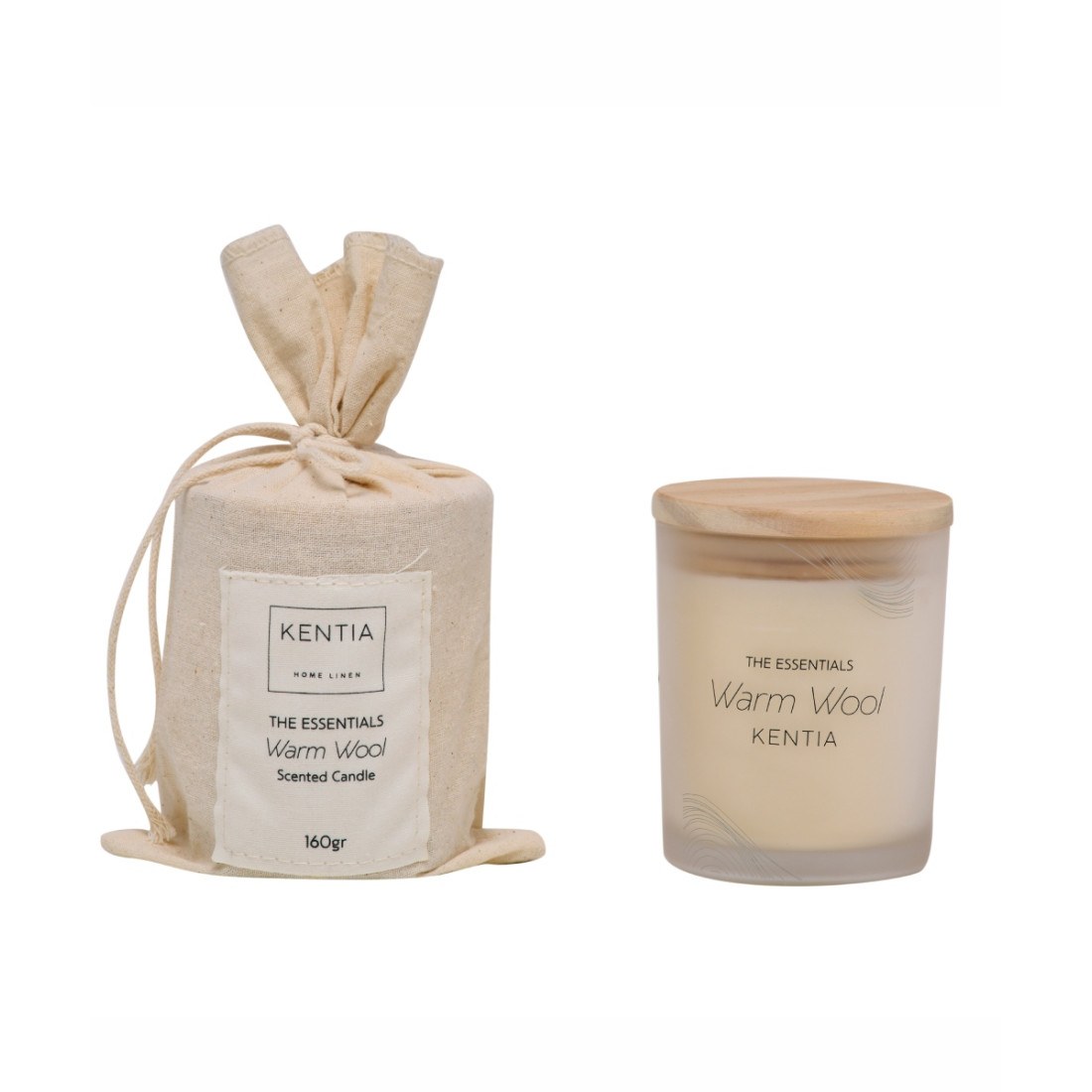 Φωτογραφία προϊόντος: Kentia Sense 25 Warm Wool Αρωματικό Κερί Winter Jungle