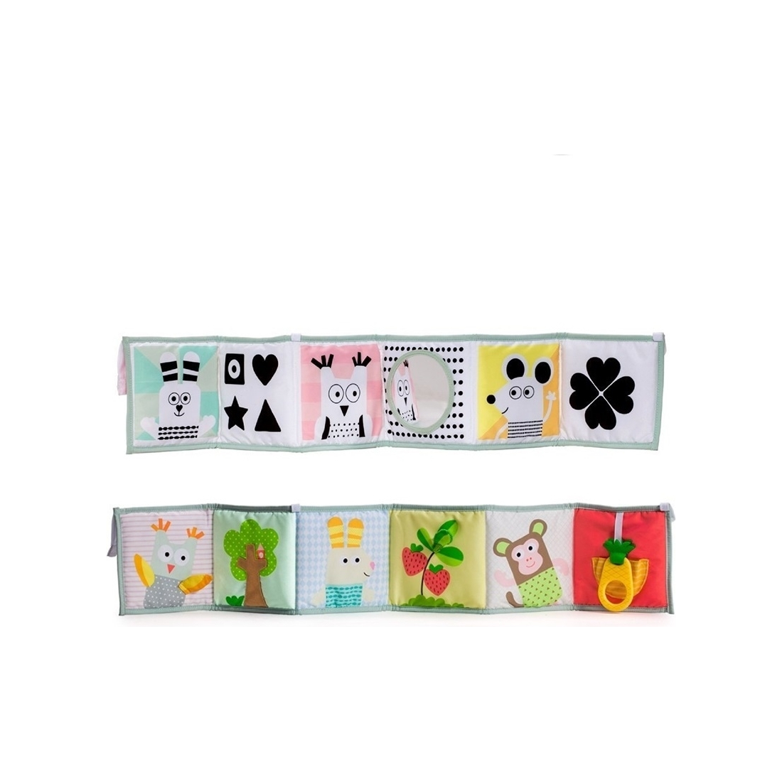 Φωτογραφία προϊόντος: Μαλακό Βιβλίο Taf Toys 3 In 1 Baby Book T-12025