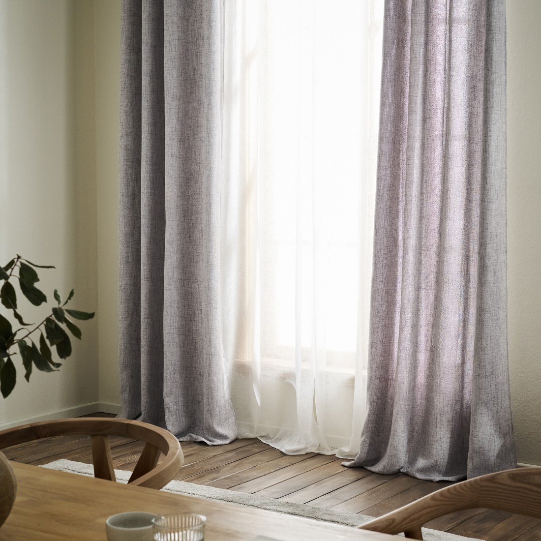 Φωτογραφία προϊόντος: Κουρτίνα με Τρουκς Gofis Home Magna Grey 20-04-495-5/15 140x280