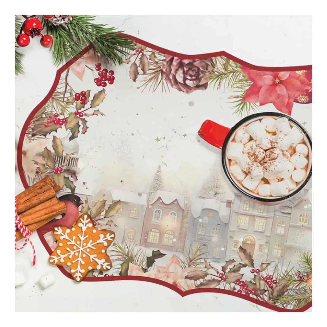 Φωτογραφία προϊόντος: Ango Christmas Landscape σουπλά (83426)