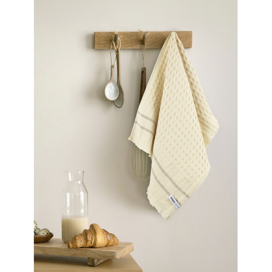 Φωτογραφία προϊόντος: Πετσέτα Κουζίνας Nima Waffle Light Beige 40x60