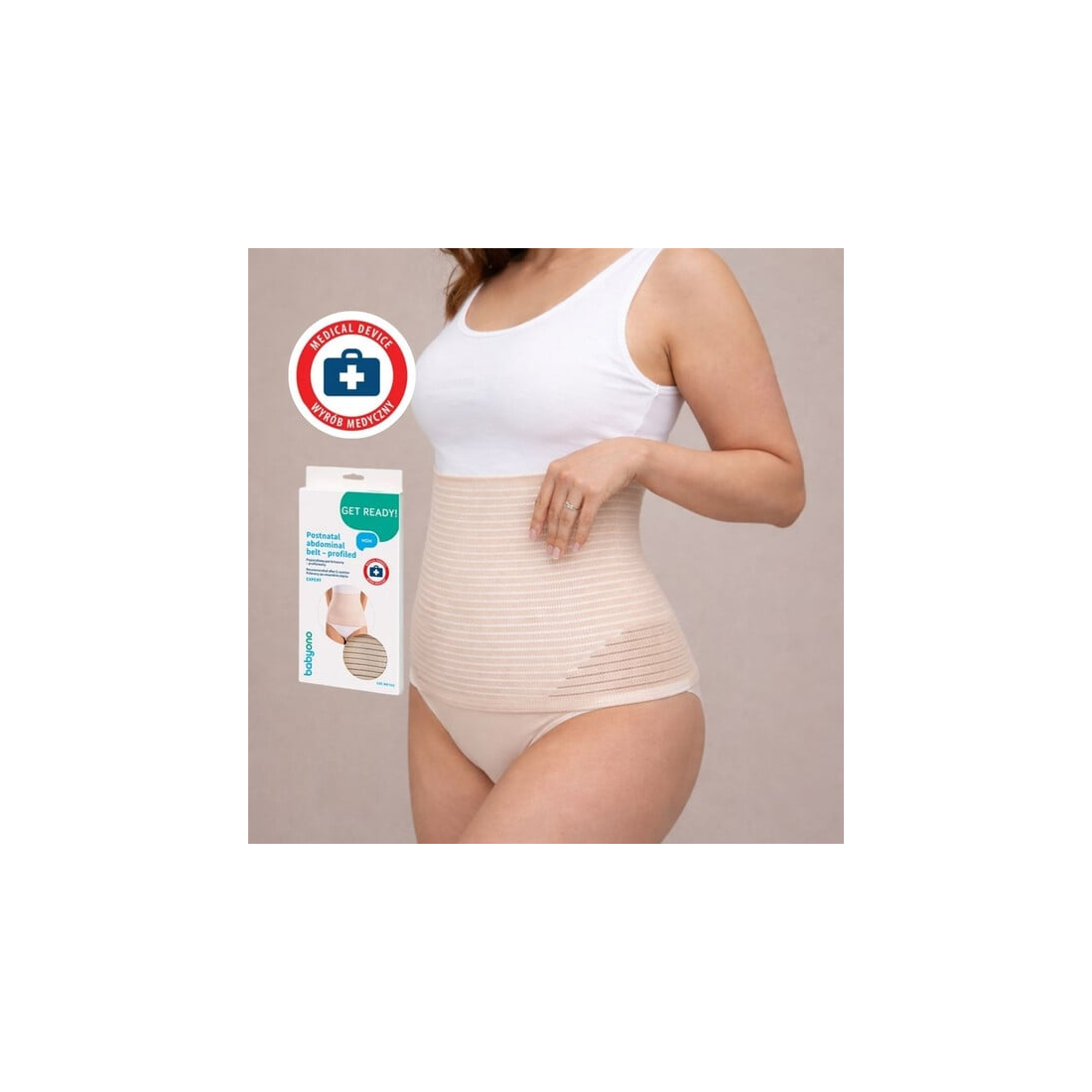 Φωτογραφία προϊόντος: Ζώνη Σύσφιξης BabyOno Για Μετά Την Καισαρική BN511/M