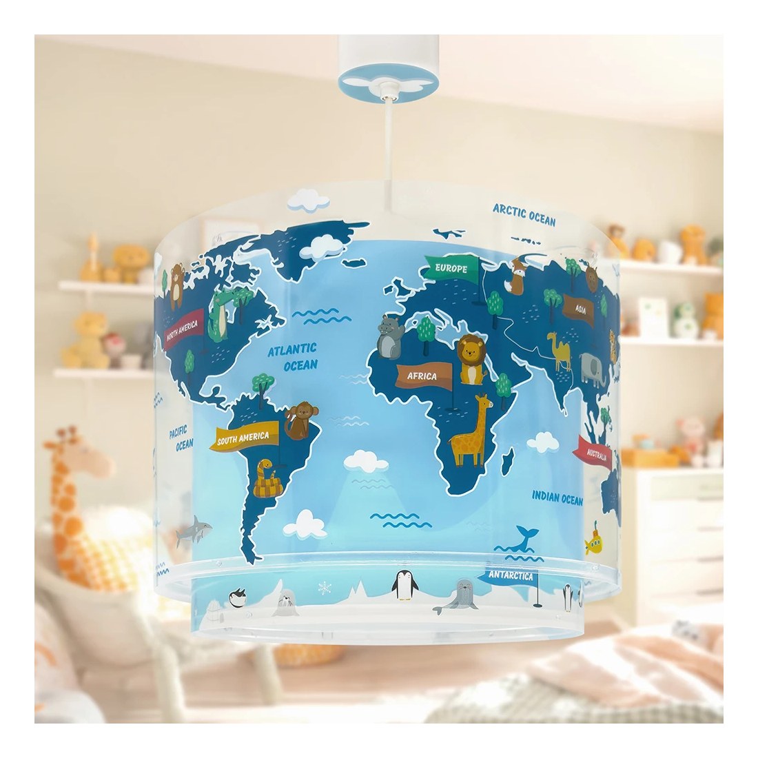 Φωτογραφία προϊόντος: Ango Kids World παιδικό φωτιστικό οροφής (40672)