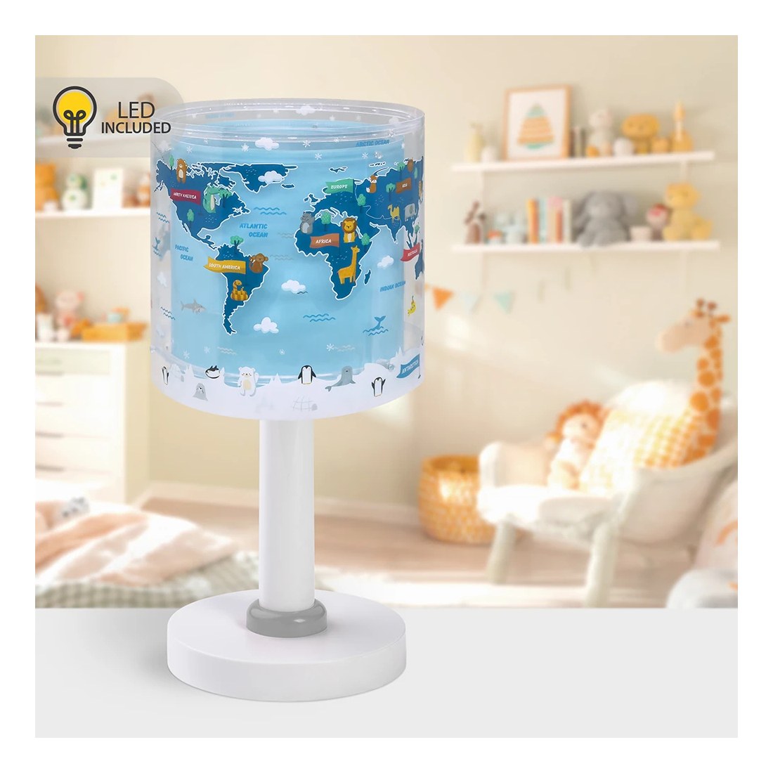 Φωτογραφία προϊόντος: Ango Kids World επιτραπέζιο φωτιστικό (40671)