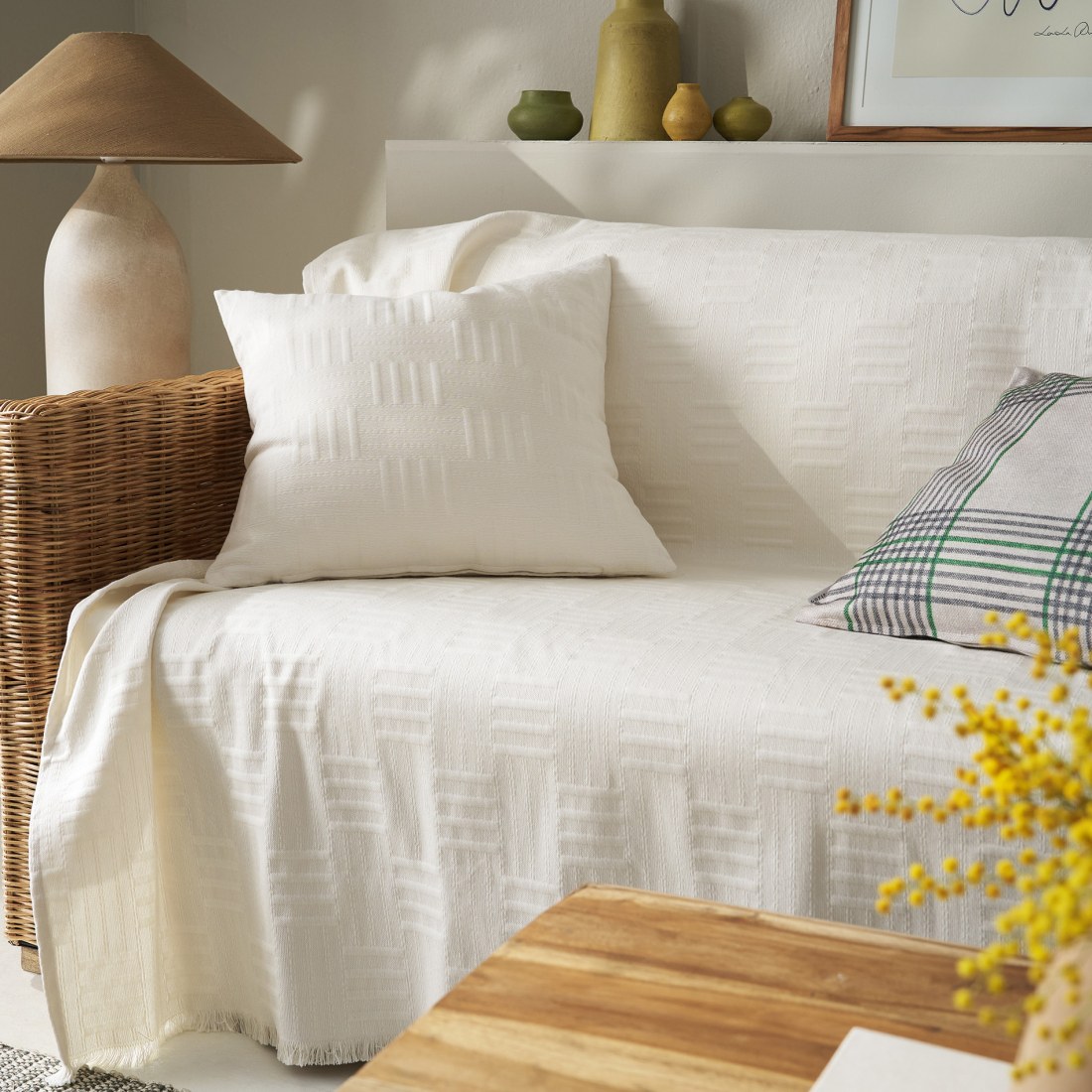 Φωτογραφία προϊόντος: Ριχτάρι Διθέσιου Gofis Home Calyra Ivory 20-07-654-2/05 180x250