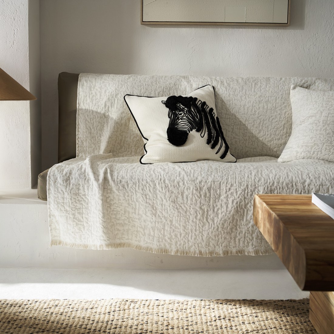 Φωτογραφία προϊόντος: Ριχτάρι Διθέσιου Gofis Home Francis Natural Beige 20-07-729-2/06 180x250
