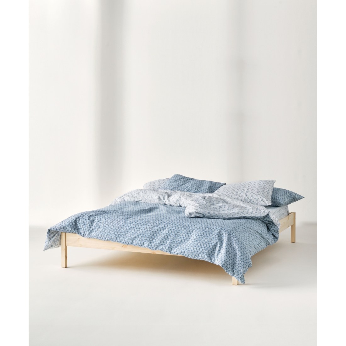 Φωτογραφία προϊόντος: Κουβερλί Μονό Kentia Kivo Blue- White 160x240