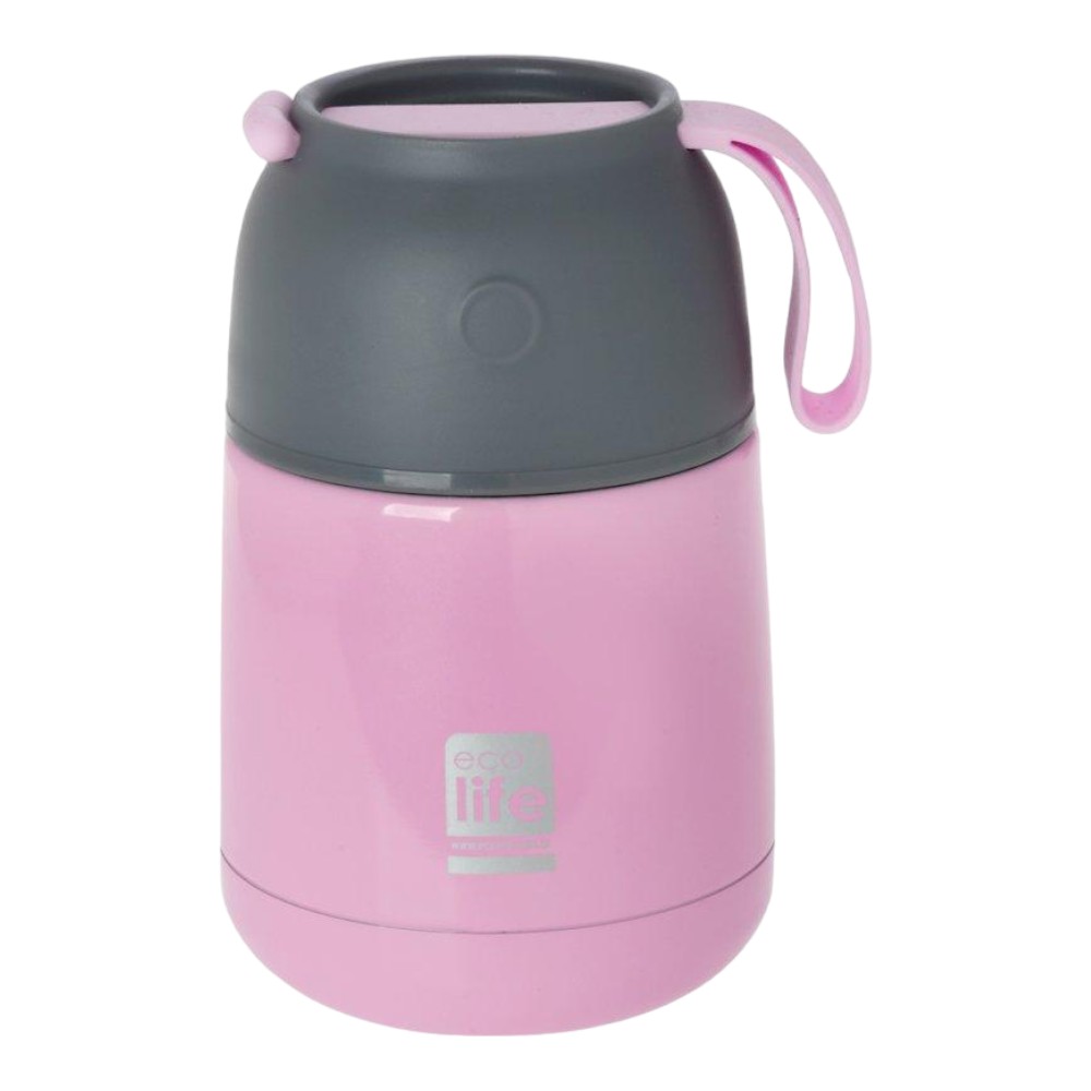 Φωτογραφία προϊόντος: Ecolife Θερμός Φαγητού 450ml Baby Pink