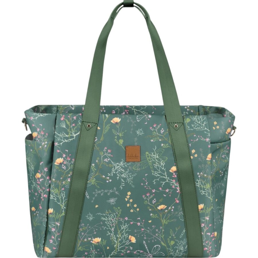 Φωτογραφία προϊόντος: Kikka Boo Green Florence Secret Garden Τσάντα Μαιευτηρίου Ώμου/Χειρός 48x17x35 εκ