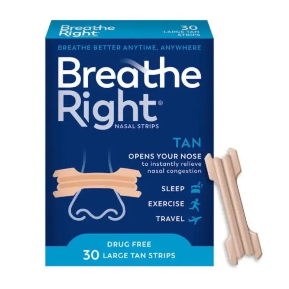 Φωτογραφία προϊόντος: Breathe Right Original, ρινικές ταινίες μεγάλο μέγεθος 30τμχ