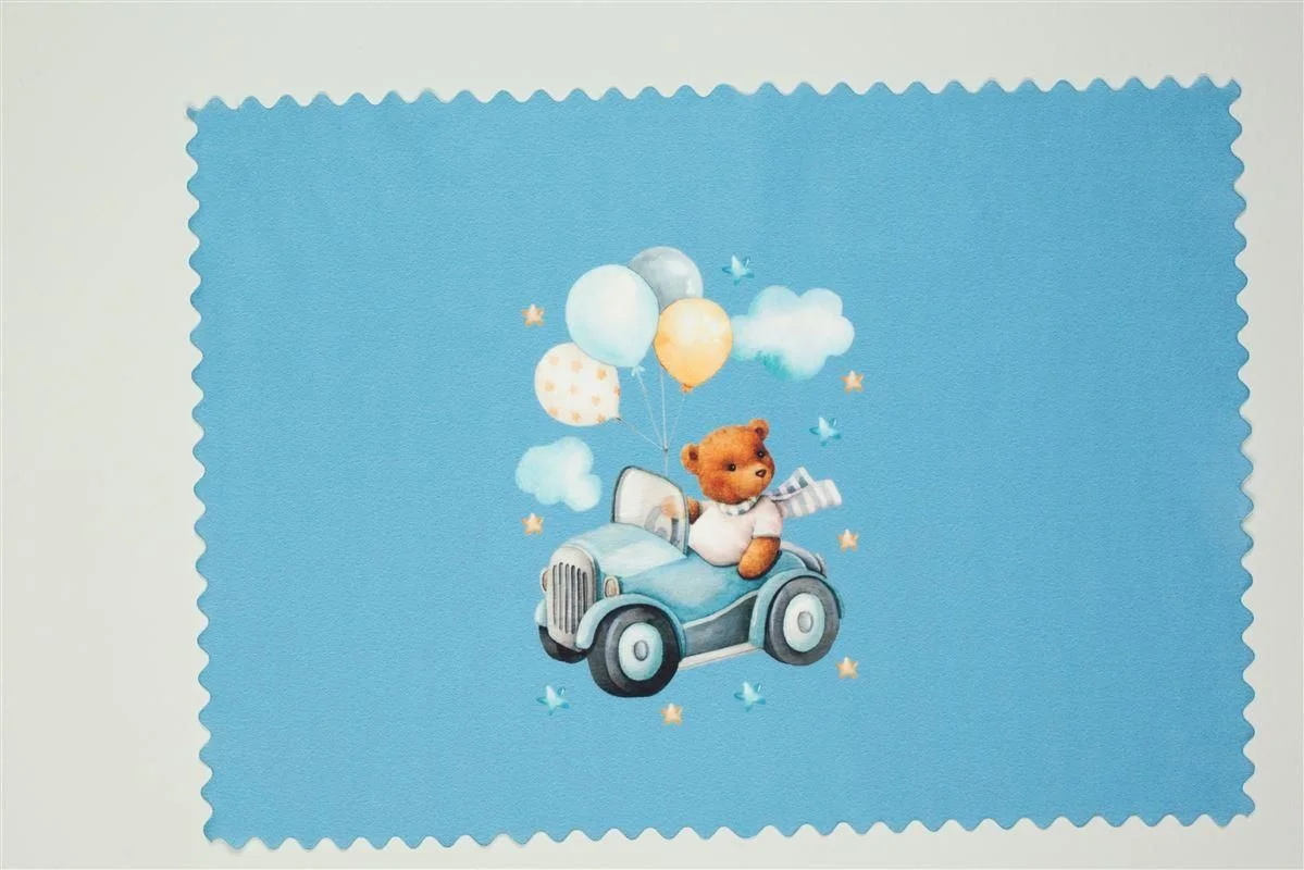 Φωτογραφία προϊόντος: Dimcol Σουπλά Φαγητού bebe Cute Driver 58 35 X 50 Μπλε Υφασμάτινο